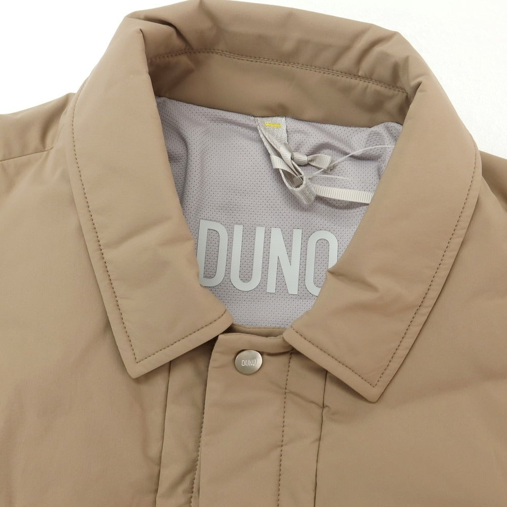 【新品】デュノ DUNO ナイロンポリウレタン 中綿ブルゾン ベージュ【 50 】【 状態ランクN 】【 メンズ 】