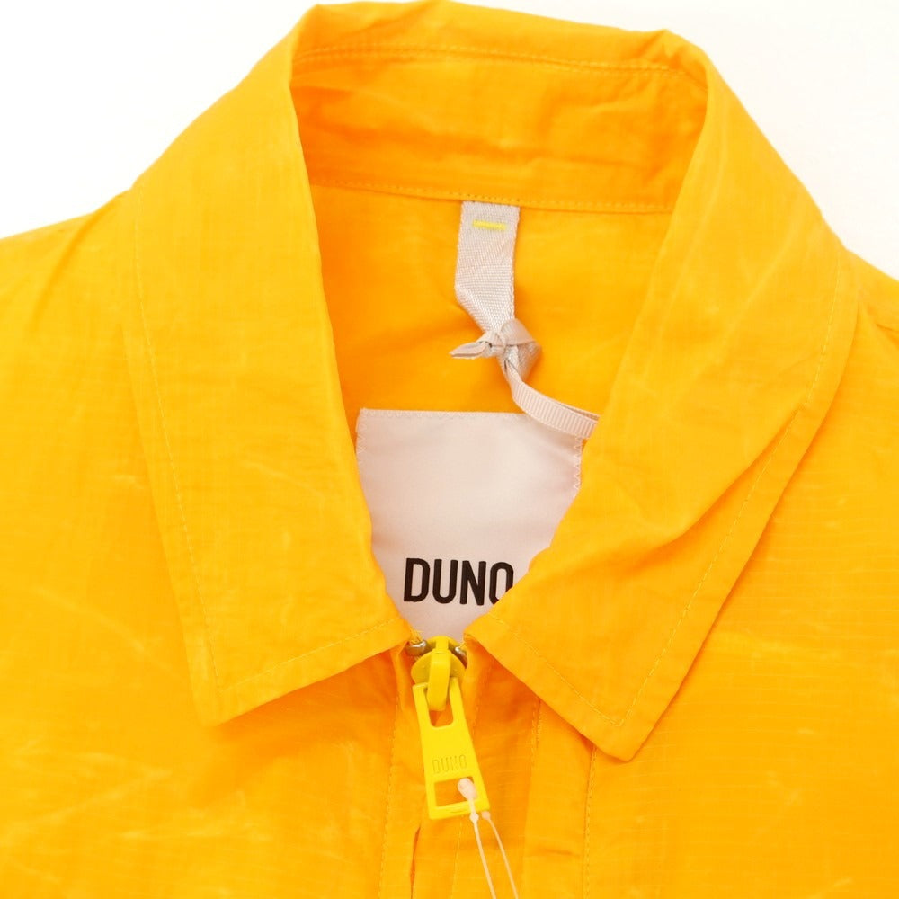 【新品アウトレット】デュノ DUNO リップストップナイロン ジップアップブルゾン オレンジ【 50 】【 状態ランクN- 】【 メンズ 】