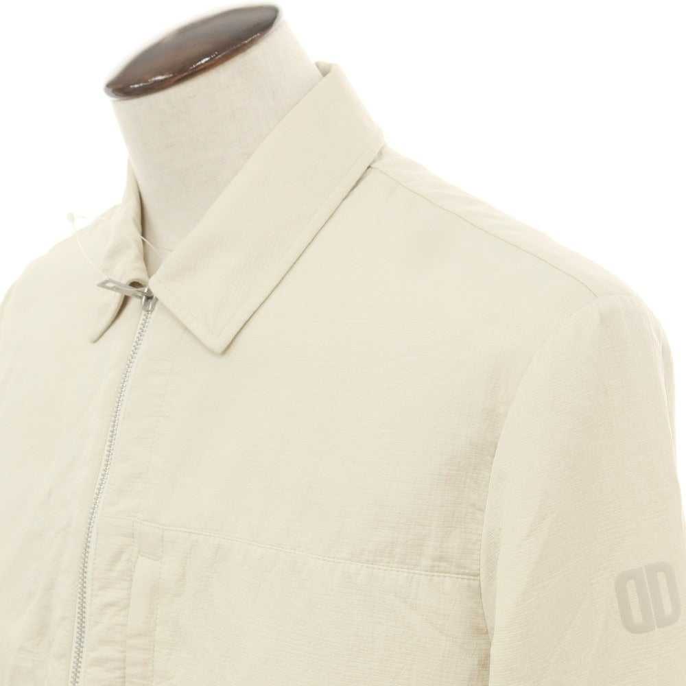 【新品】デュノ DUNO ナイロン ジップアップブルゾン ライトベージュ【 50 】【 状態ランクN 】【 メンズ 】