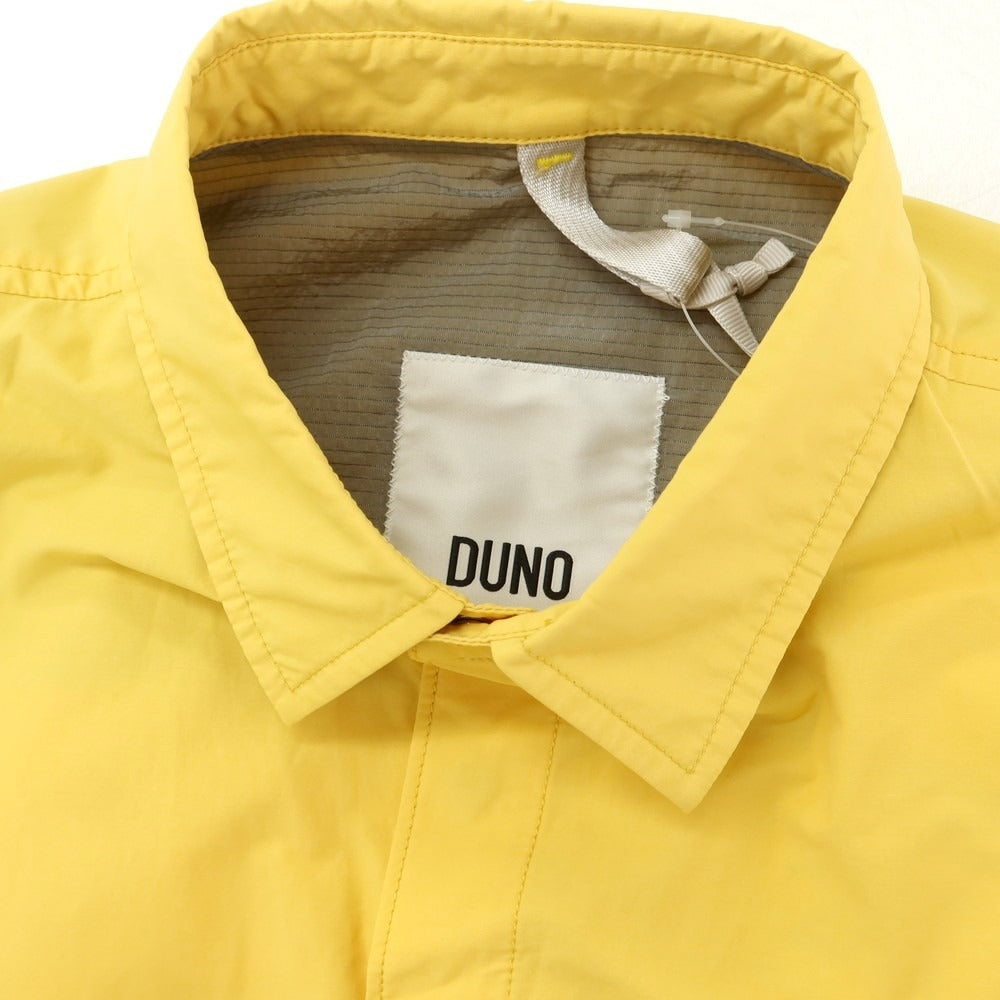 【新品アウトレット】デュノ DUNO コットンナイロン ブルゾン イエロー【 50 】【 状態ランクN- 】【 メンズ 】