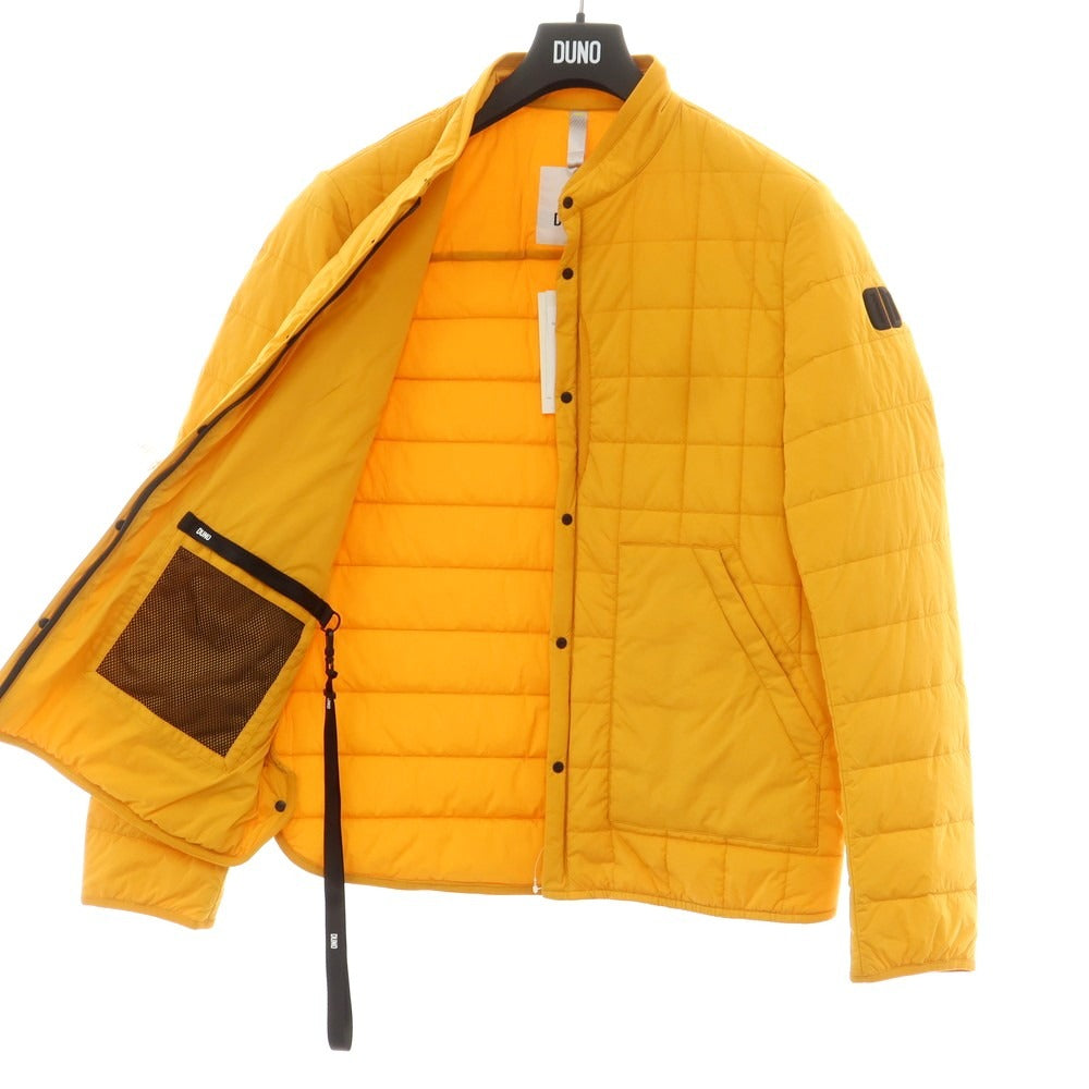 【新品】デュノ DUNO ナイロンポリウレタン 中綿ブルゾン オレンジ【 50 】【 状態ランクN 】【 メンズ 】