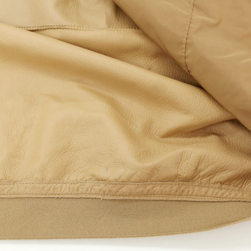 【新品アウトレット】デュノ DUNO シープスキン レザーブルゾン ブラウンベージュ【 50 】【 状態ランクN- 】【 メンズ 】