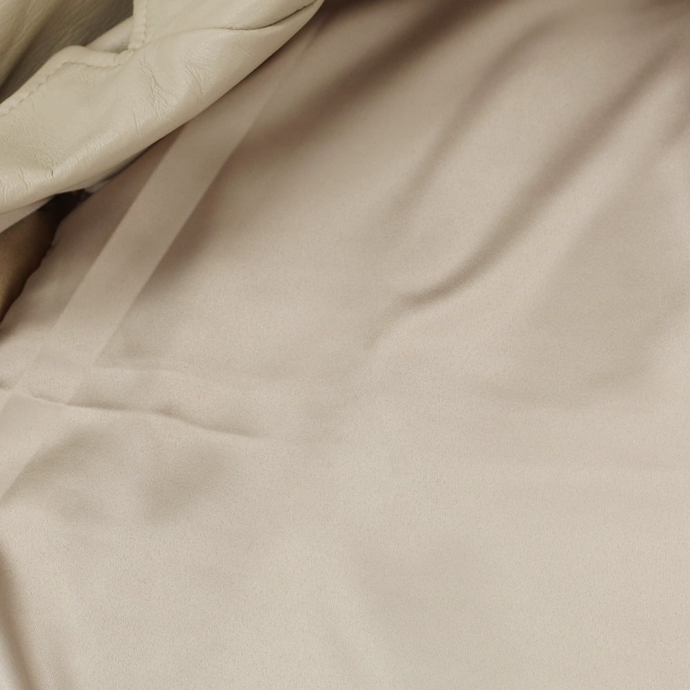 【新品アウトレット】レデッリ L‘EDELLI 3B レザージャケット グレージュ【 50 】【 状態ランクN- 】【 メンズ 】