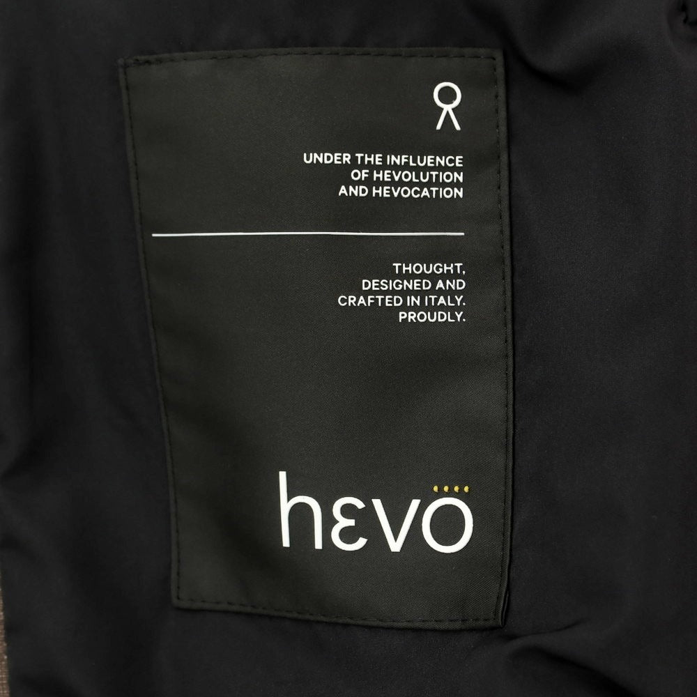 【新品】イーヴォ Hevo リネン ステンカラーコート ブラウン【 48 】【 状態ランクN 】【 メンズ 】