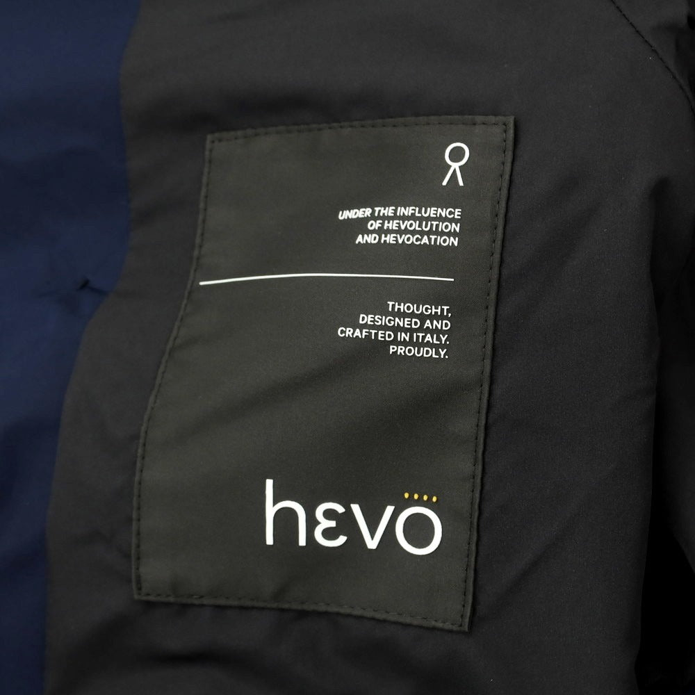 【中古】イーヴォ Hevo ポリエステルコットン トレンチコート ネイビー【 48 】【 状態ランクB 】【 メンズ 】