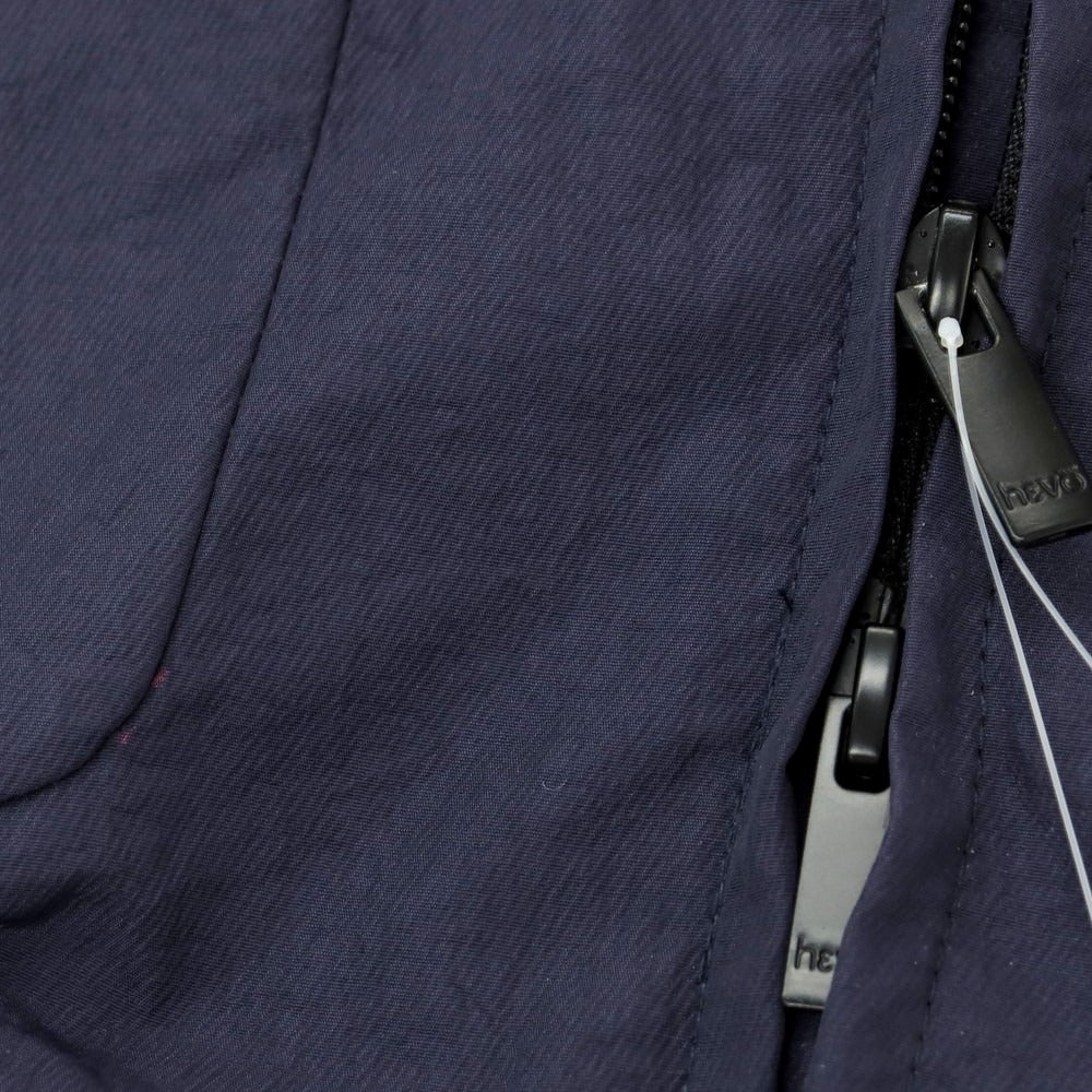 【新品】イーヴォ Hevo ナイロン フーデッドコート ネイビー【 48 】【 状態ランクN 】【 メンズ 】