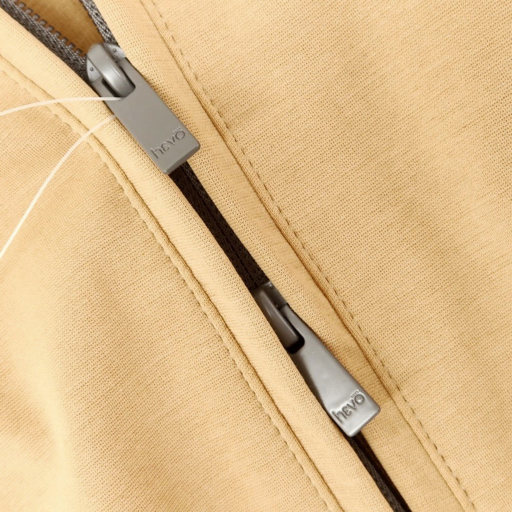 【新品アウトレット】イーヴォ Hevo コットンナイロンジャージー スイングトップ ライトブラウン系【 48 】【 状態ランクN- 】【 メンズ 】