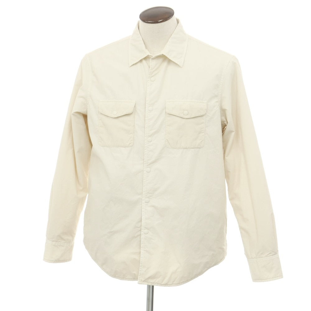 【新品】アスペジ ASPESI コットン 中綿ブルゾン オフホワイト【 L 】【 状態ランクN 】【 メンズ 】