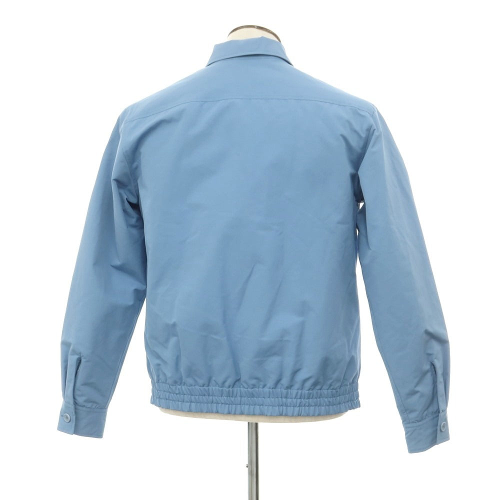 【新品】アスペジ ASPESI コットンポリエステル 中綿ブルゾン ライトブルー【 L 】【 状態ランクN 】【 メンズ 】
