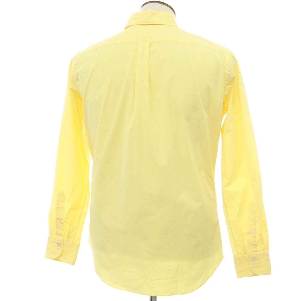 【新品アウトレット】ジャンネット giannetto ストレッチ コットン カジュアルシャツ イエロー【 42 】【 状態ランクN- 】【 メンズ 】