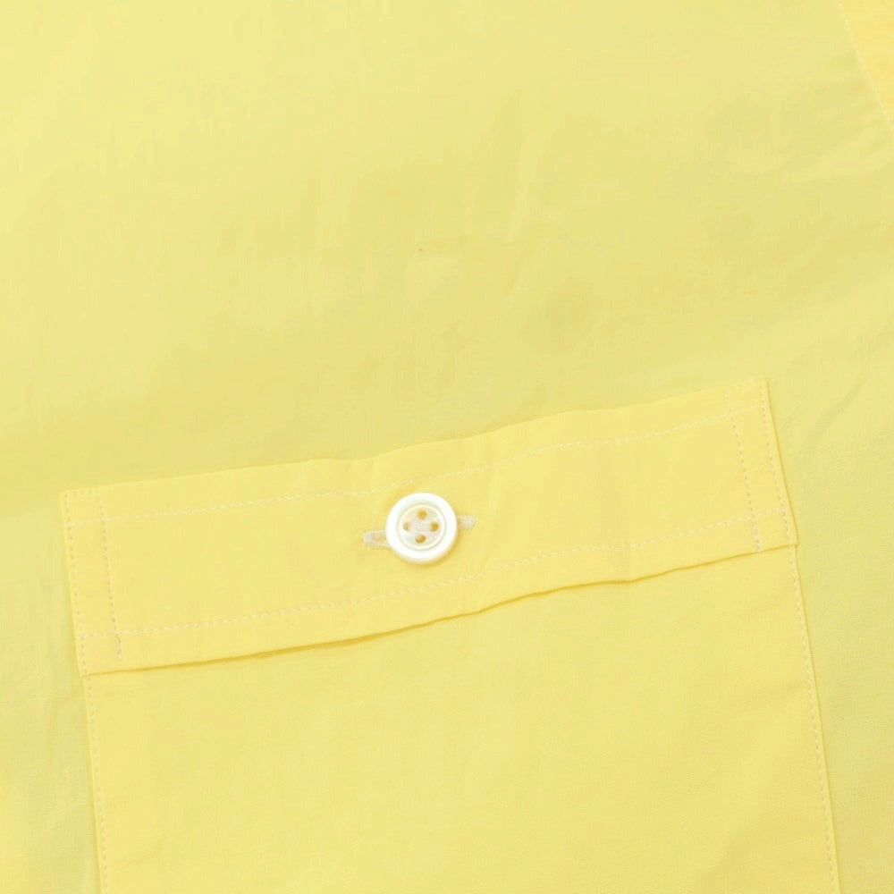 【新品アウトレット】ジャンネット giannetto ストレッチ コットン カジュアルシャツ イエロー【 42 】【 状態ランクN- 】【 メンズ 】
