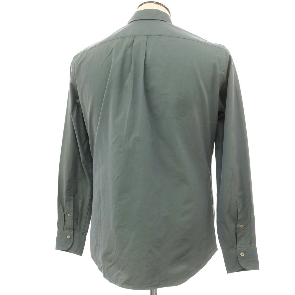 【新品アウトレット】ジャンネット giannetto コットン ワークシャツ スモークグリーン【 41 】【 状態ランクN- 】【 メンズ 】