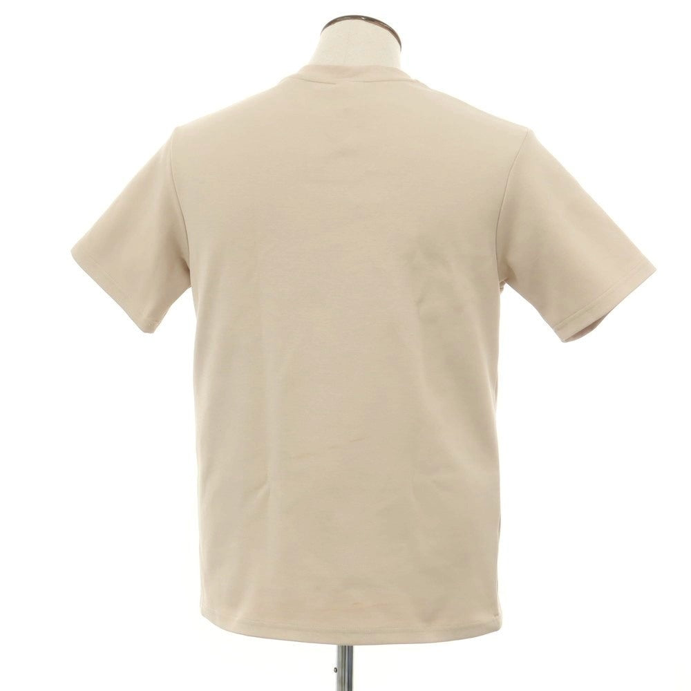 【新品アウトレット】デュノ DUNO コットンポリエステル クルーネック 半袖Tシャツ ベージュ【 50 】【 状態ランクN- 】【 メンズ 】