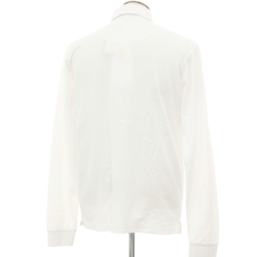 【新品アウトレット】リフリッジウェア RefrigiWear コットン 鹿の子 長袖ポロシャツ ホワイト【 L 】【 状態ランクN- 】【 メンズ 】