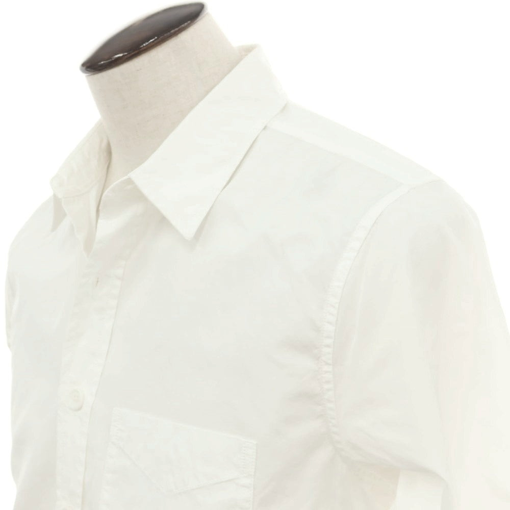 【新品アウトレット】アスペジ ASPESI コットン カジュアルシャツ ホワイト【 L 】【 状態ランクN- 】【 メンズ 】