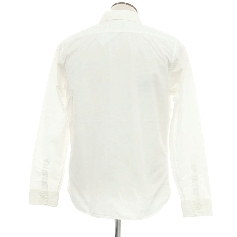 【新品アウトレット】アスペジ ASPESI コットン カジュアルシャツ ホワイト【 L 】【 状態ランクN- 】【 メンズ 】