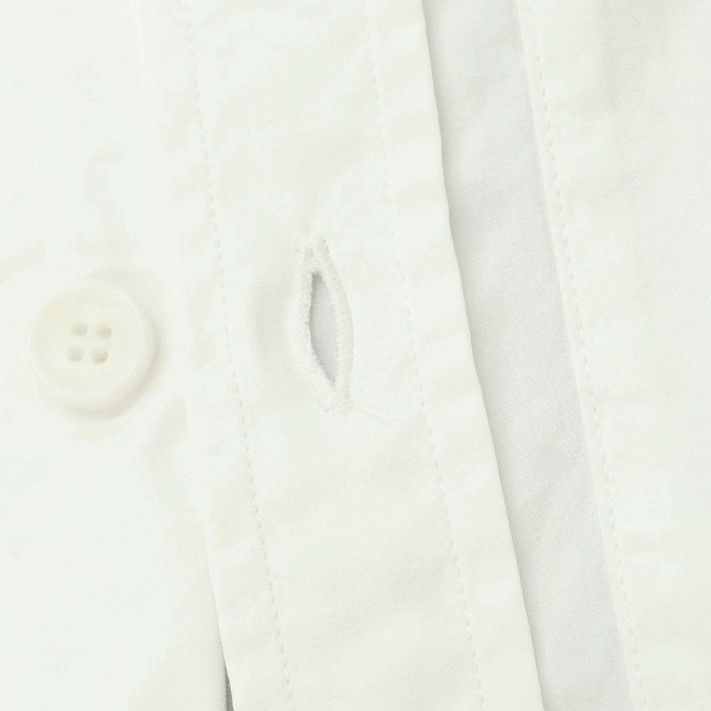 【新品アウトレット】アスペジ ASPESI コットン カジュアルシャツ ホワイト【 L 】【 状態ランクN- 】【 メンズ 】