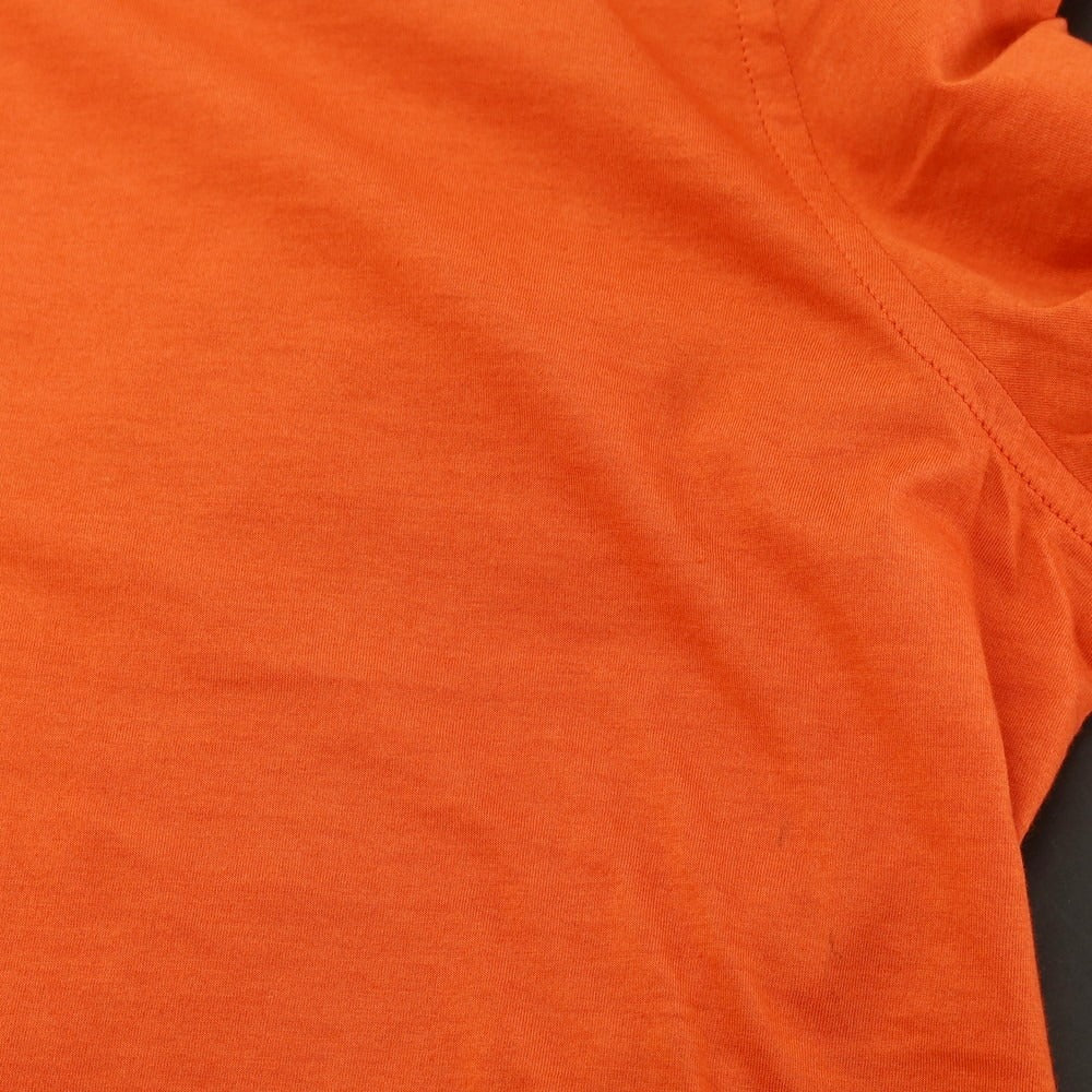 【新品アウトレット】アスペジ ASPESI コットン バンドカラー カジュアルシャツ オレンジ【 L 】【 状態ランクN- 】【 メンズ 】