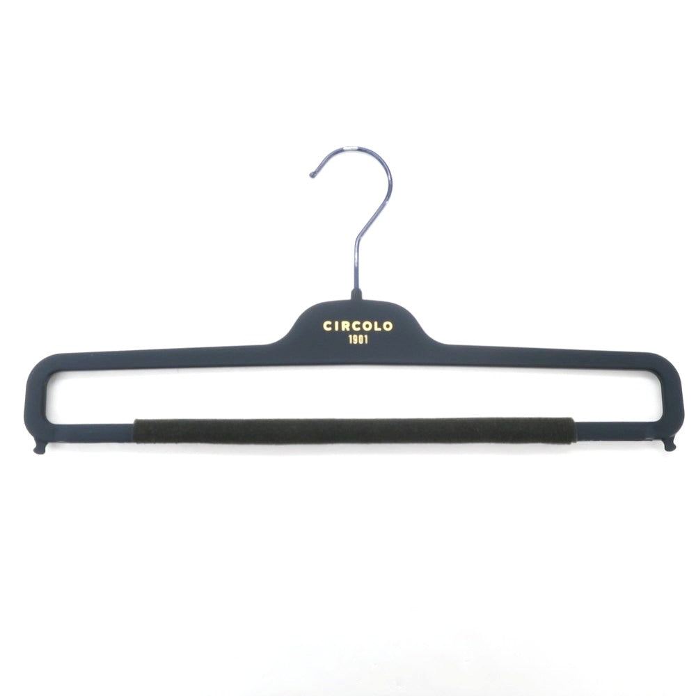 【中古】チルコロ1901 CIRCOLO 1901 コットン ジャージー カジュアルスラックスパンツ ライトネイビーxホワイト【 48 】【 状態ランクC 】【 メンズ 】