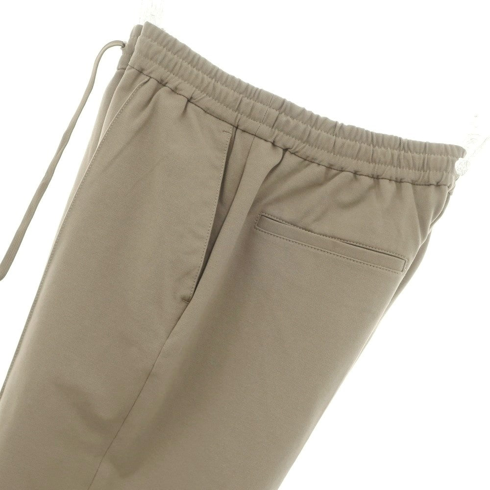 【新品】チルコロ1901 CIRCOLO 1901 ストレッチ コットン イージースラックスパンツ ダークベージュ【 48 】【 状態ランクN 】【 メンズ 】