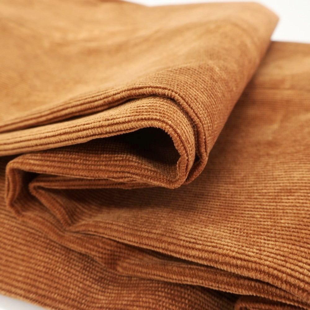 【新品】ジャンネット giannetto ストレッチ ポリエステルナイロン 細畝 コーデュロイパンツ オレンジブラウン【 50 】【 状態ランクN 】【 メンズ 】