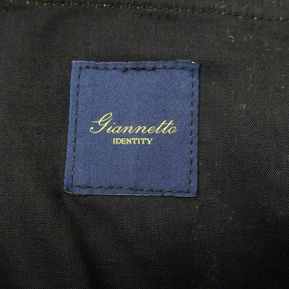 【新品】ジャンネット giannetto ストレッチ ポリエステルナイロン 細畝 コーデュロイパンツ オレンジブラウン【 50 】【 状態ランクN 】【 メンズ 】