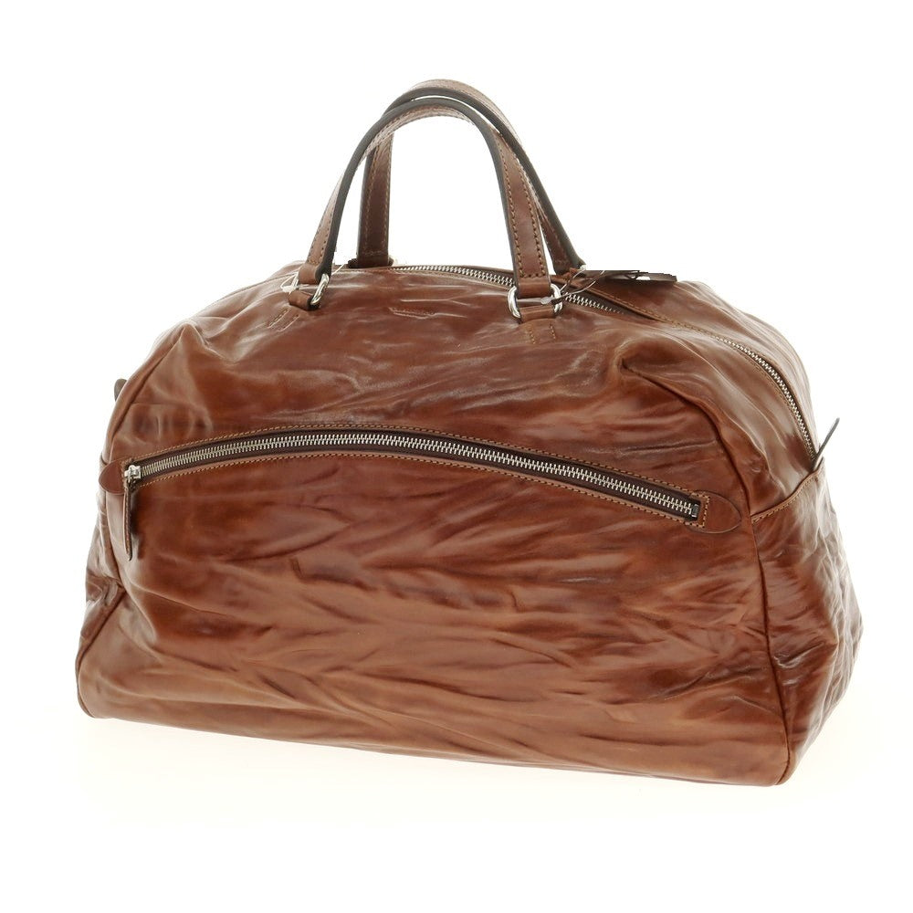 【新品アウトレット】ダニエルアンドボブ Daniel & Bob ローディーレザー ボストンバッグ ブラウン【 状態ランクN- 】【 メンズ 】