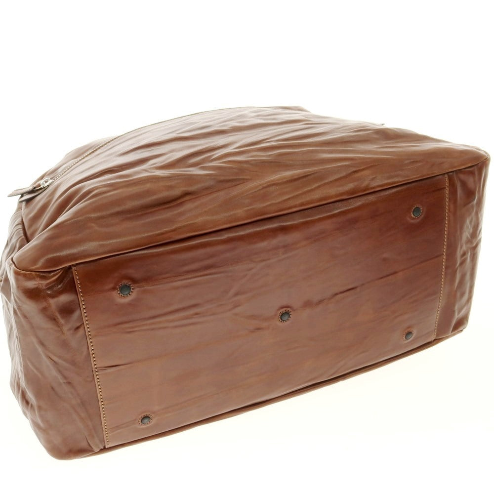 【新品アウトレット】ダニエルアンドボブ Daniel & Bob ローディーレザー ボストンバッグ ブラウン【 状態ランクN- 】【 メンズ 】