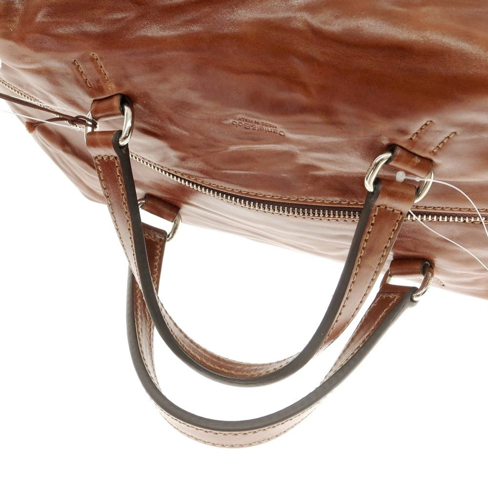 【新品アウトレット】ダニエルアンドボブ Daniel & Bob ローディーレザー ボストンバッグ ブラウン【 状態ランクN- 】【 メンズ 】