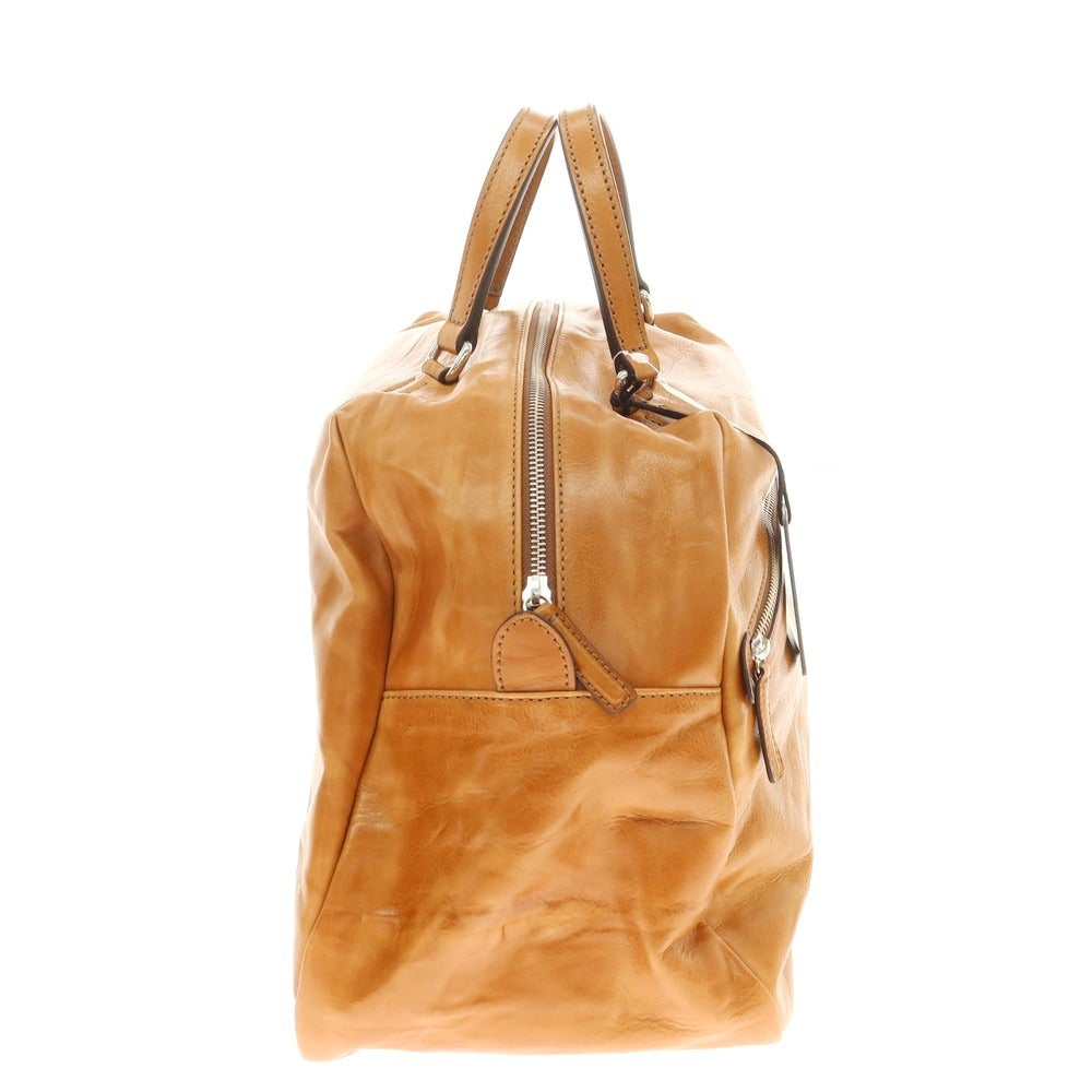 【新品】ダニエルアンドボブ Daniel & Bob ローディーレザー ボストンバッグ ライトブラウン【 状態ランクN 】【 メンズ 】