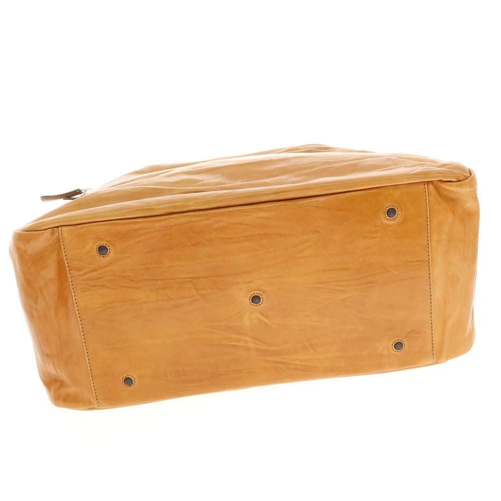 【新品】ダニエルアンドボブ Daniel & Bob ローディーレザー ボストンバッグ ライトブラウン【 状態ランクN 】【 メンズ 】