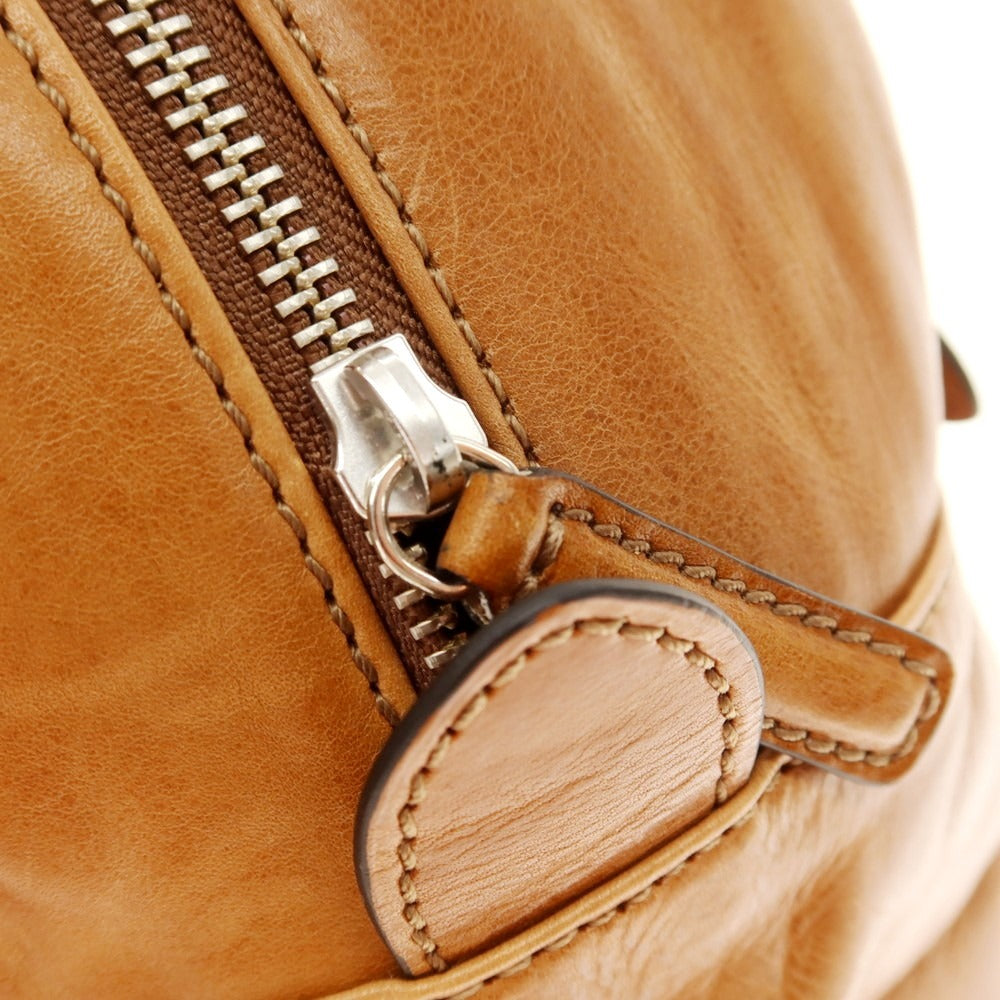 【新品】ダニエルアンドボブ Daniel & Bob ローディーレザー ボストンバッグ ライトブラウン【 状態ランクN 】【 メンズ 】