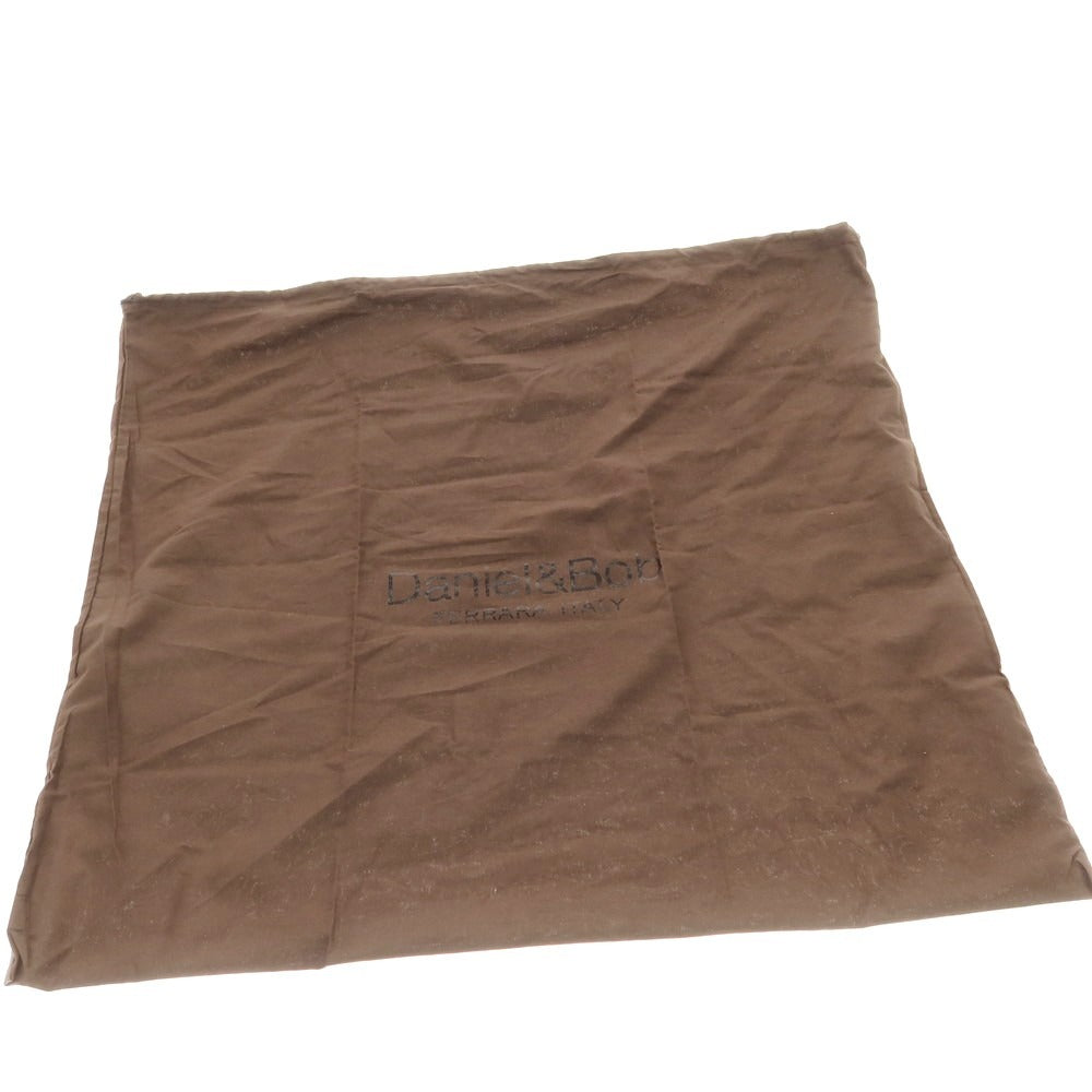 【新品】ダニエルアンドボブ Daniel & Bob ローディーレザー ボストンバッグ ライトブラウン【 状態ランクN 】【 メンズ 】