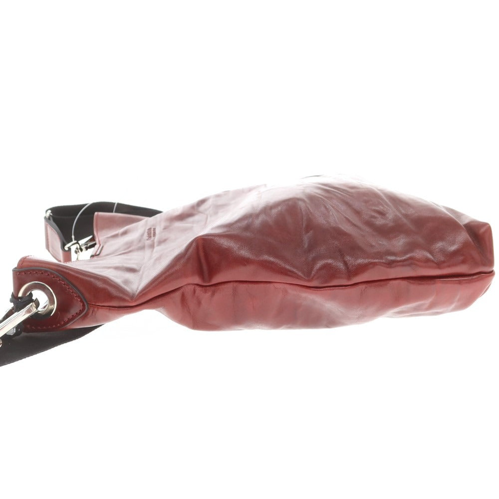 【新品】ダニエルアンドボブ Daniel & Bob ローディーレザー ショルダーバッグ ダークレッド【 状態ランクN 】【 メンズ 】