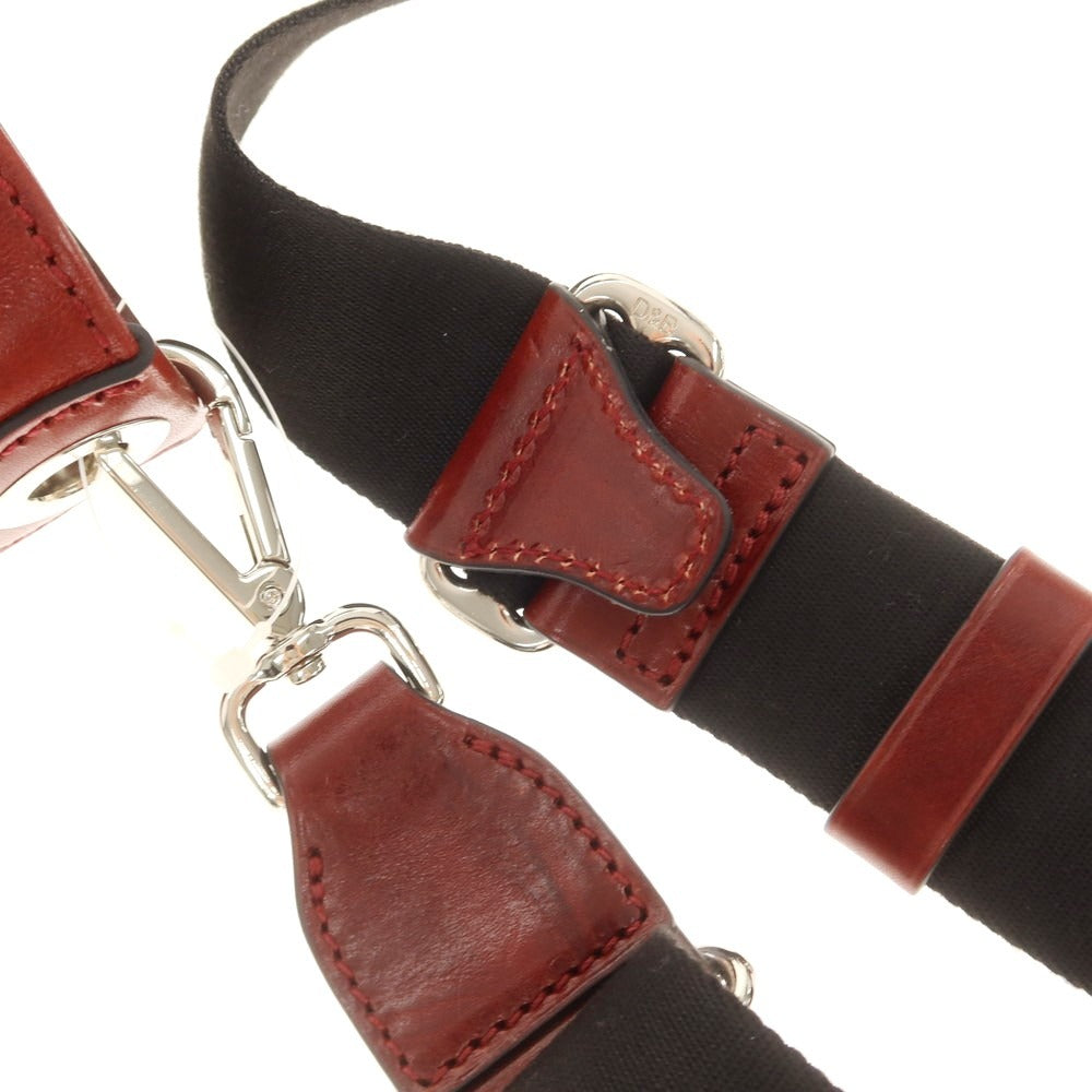 【新品】ダニエルアンドボブ Daniel & Bob ローディーレザー ショルダーバッグ ダークレッド【 状態ランクN 】【 メンズ 】