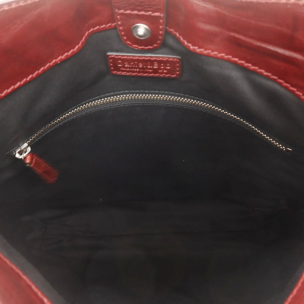 【新品】ダニエルアンドボブ Daniel & Bob ローディーレザー ショルダーバッグ ダークレッド【 状態ランクN 】【 メンズ 】