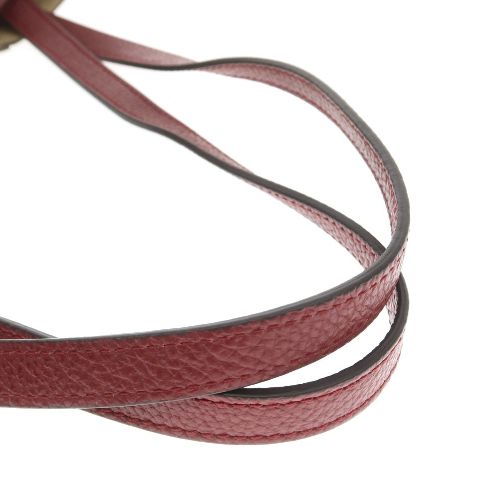 【新品】ダニエルアンドボブ Daniel & Bob シュリンクレザー トートバッグ ワインレッド【 状態ランクN 】【 メンズ 】