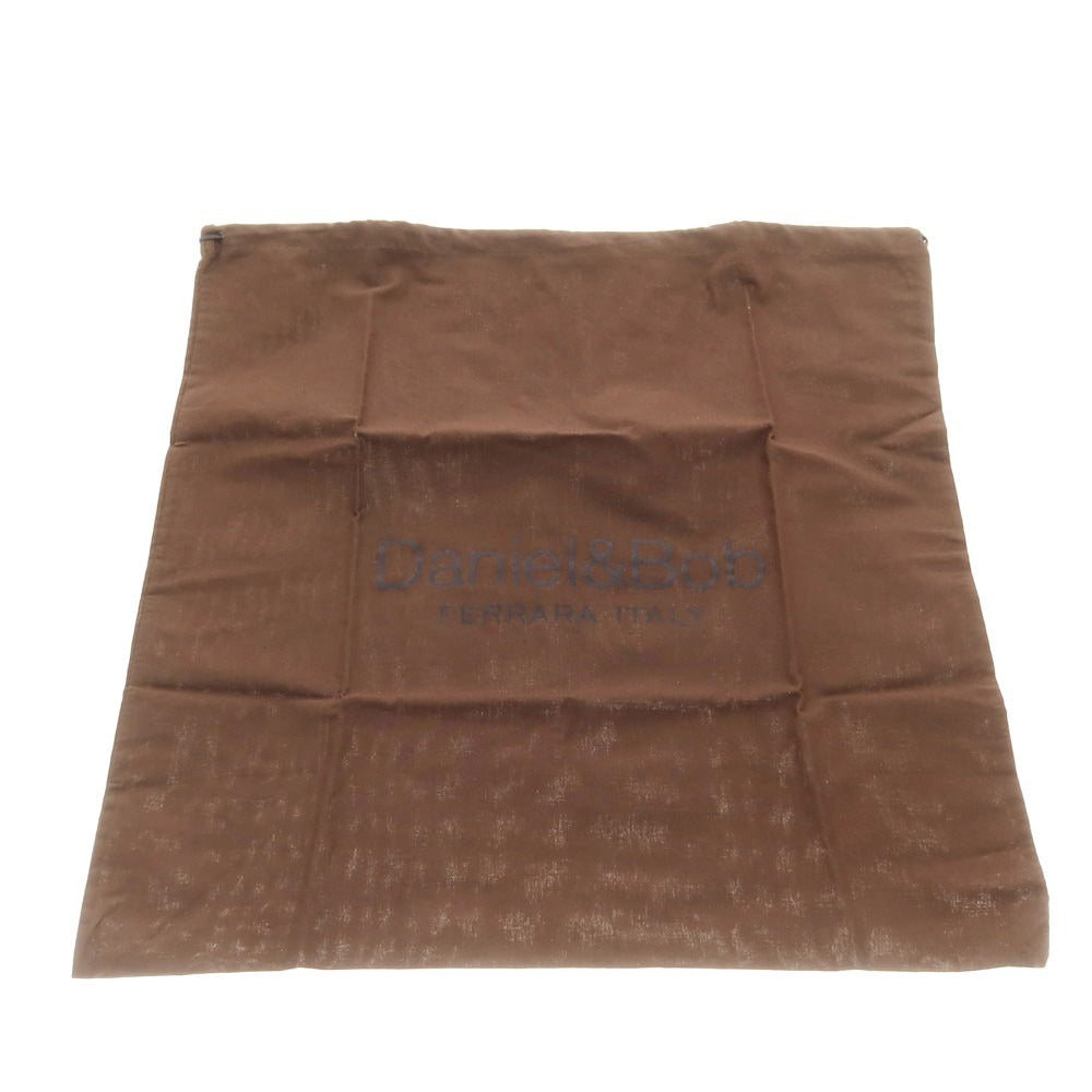 【新品】ダニエルアンドボブ Daniel & Bob シュリンクレザー トートバッグ ワインレッド【 状態ランクN 】【 メンズ 】