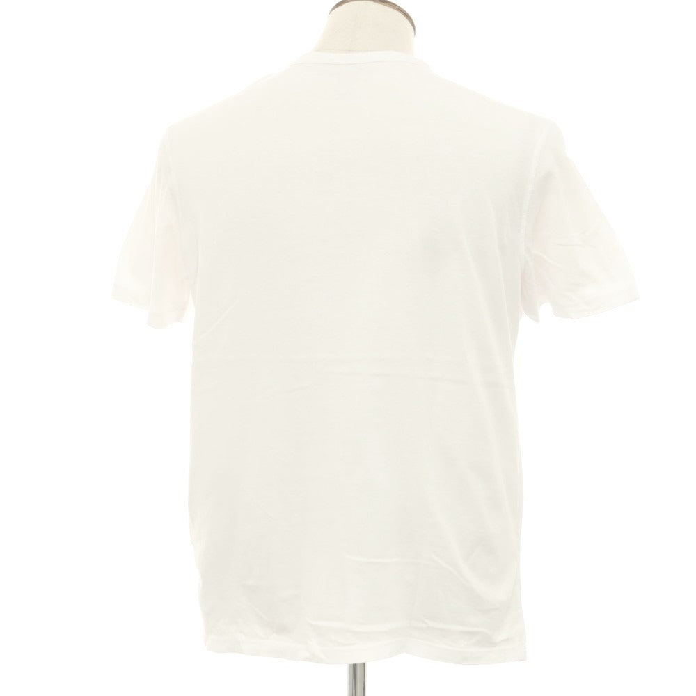 【新品】マジェスティック フィラチュール オム MAJESTIC FILATURES HOMME コットン ヘンリーネック 半袖Tシャツ ホワイト【 L 】【 状態ランクN 】【 メンズ 】