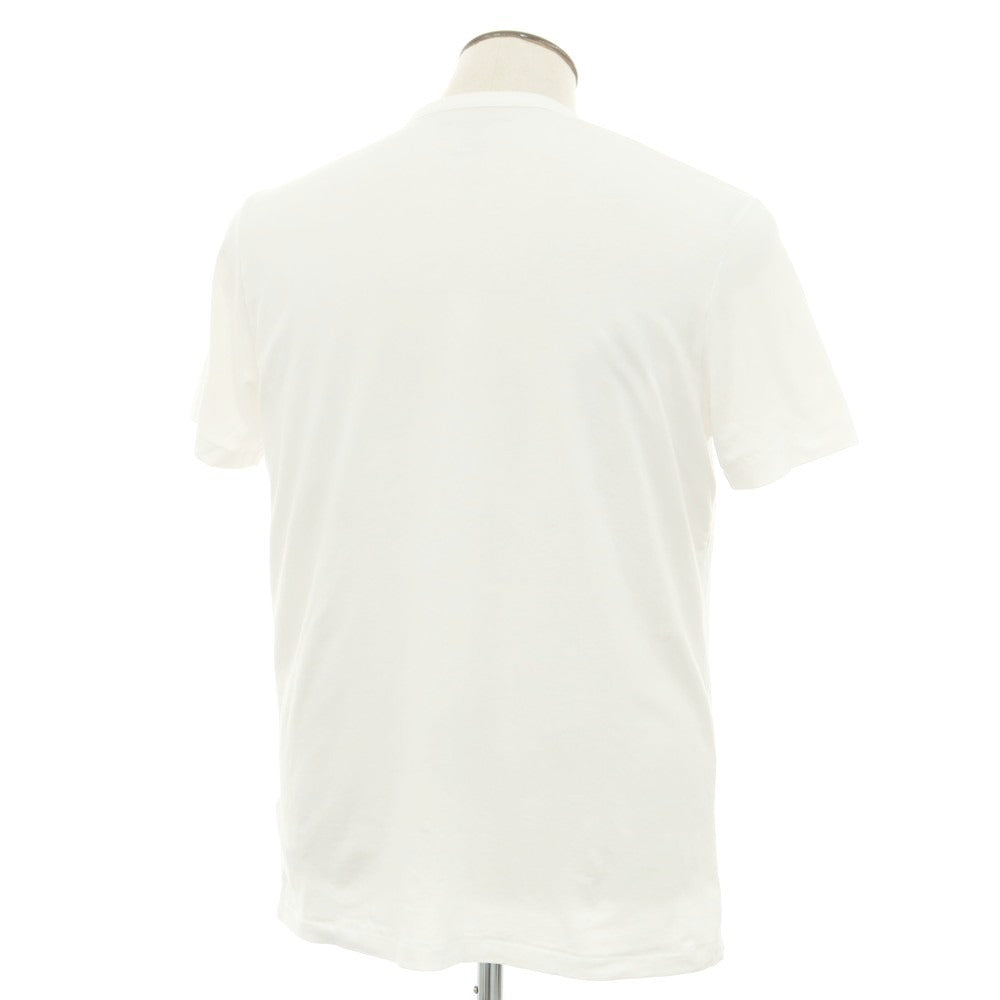 【新品】マジェスティック フィラチュール オム MAJESTIC FILATURES HOMME コットン ヘンリ―ネック 半袖Tシャツ ホワイト【 L 】【 状態ランクN 】【 メンズ 】