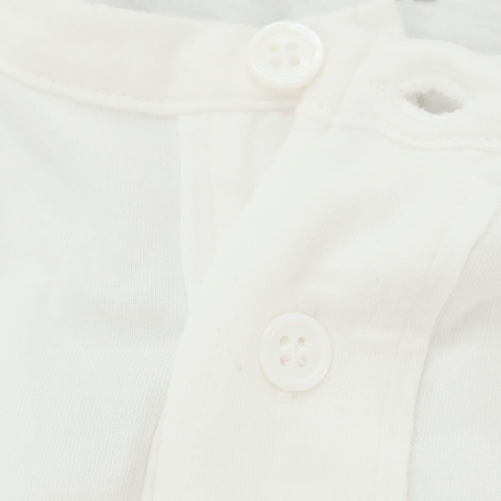 【新品】マジェスティック フィラチュール オム MAJESTIC FILATURES HOMME コットン ヘンリ―ネック 半袖Tシャツ ホワイト【 L 】【 状態ランクN 】【 メンズ 】