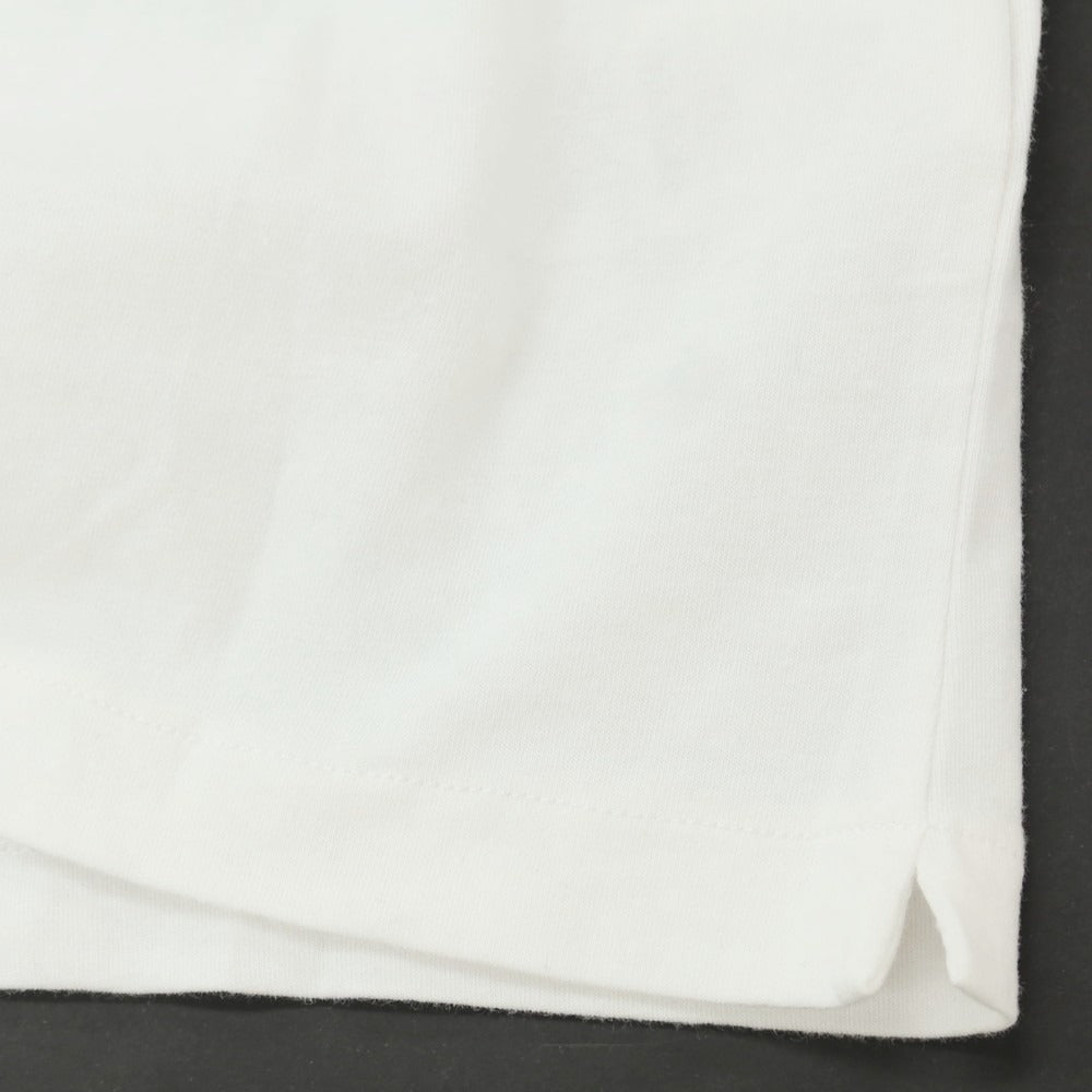 【新品】マジェスティック フィラチュール オム MAJESTIC FILATURES HOMME コットン ヘンリ―ネック 半袖Tシャツ ホワイト【 L 】【 状態ランクN 】【 メンズ 】
