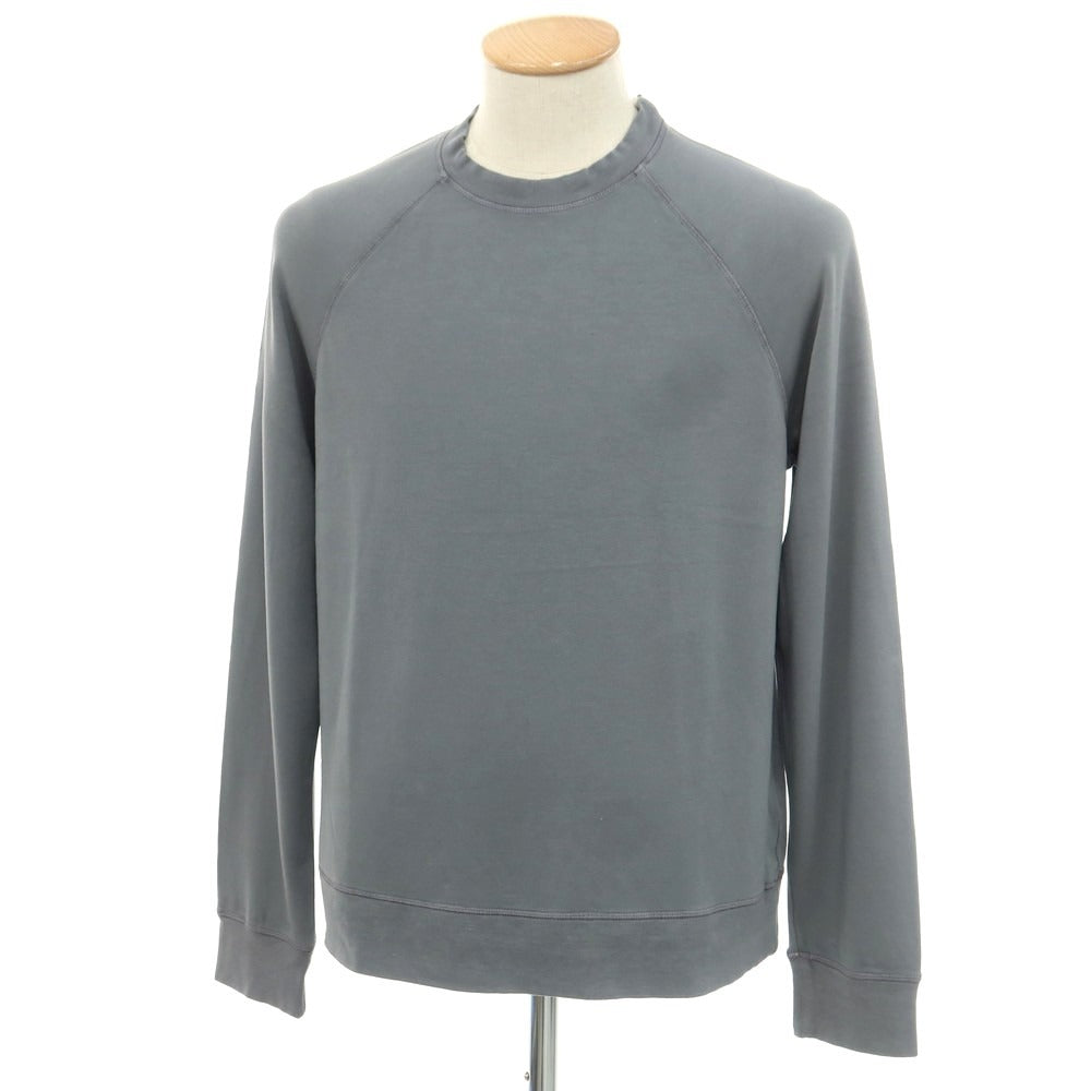 【新品】マジェスティック フィラチュール オム MAJESTIC FILATURES HOMME ストレッチレーヨン クルーネック スウェット グレー【 S 】【 状態ランクN 】【 メンズ 】