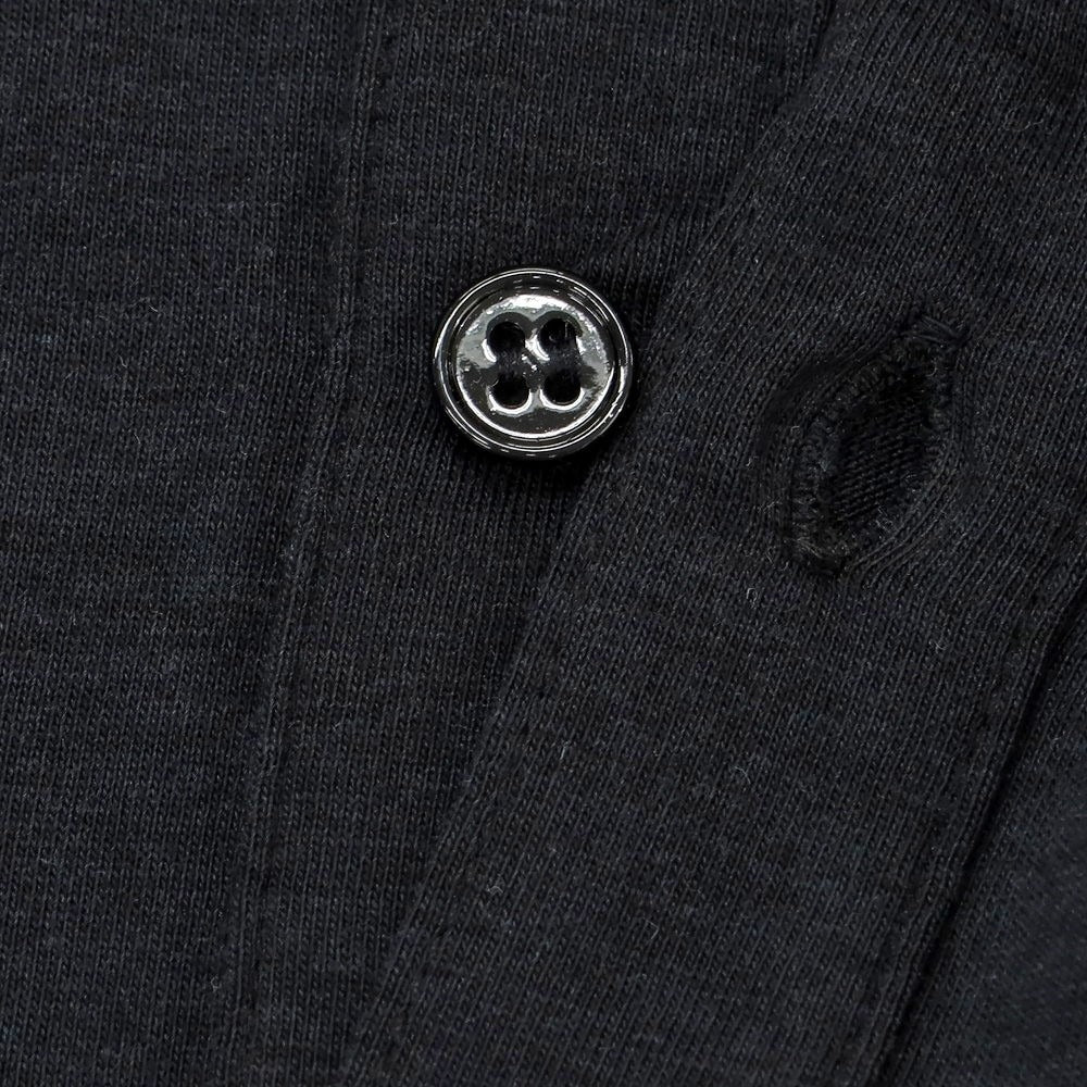 【新品】マジェスティック フィラチュール オム MAJESTIC FILATURES HOMME リヨセルコットン 半袖ポロシャツ ブラック【 L 】【 状態ランクN 】【 メンズ 】
