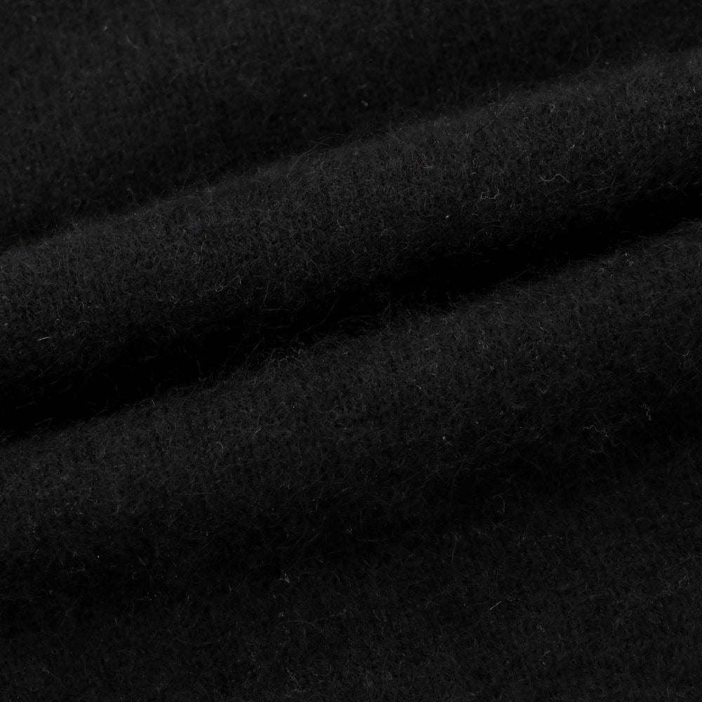 【新品】マジェスティック フィラチュール オム MAJESTIC FILATURES HOMME ラクーン クルーネック ニット ブラック【 L 】【 状態ランクN 】【 メンズ 】