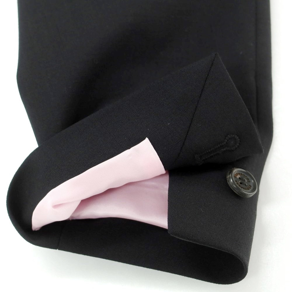 【新品】ディースクエアード DSQUARED2 ストレッチウール 1Bスーツ ブラック【 44 】【 状態ランクN 】【 メンズ 】