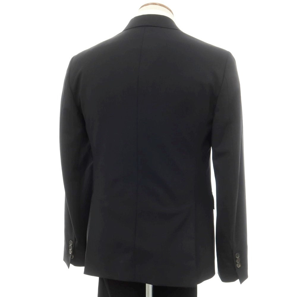 【新品】ディースクエアード DSQUARED2 ストレッチウール 2つボタンスーツ ブラック【 46 】【 状態ランクN 】【 メンズ 】