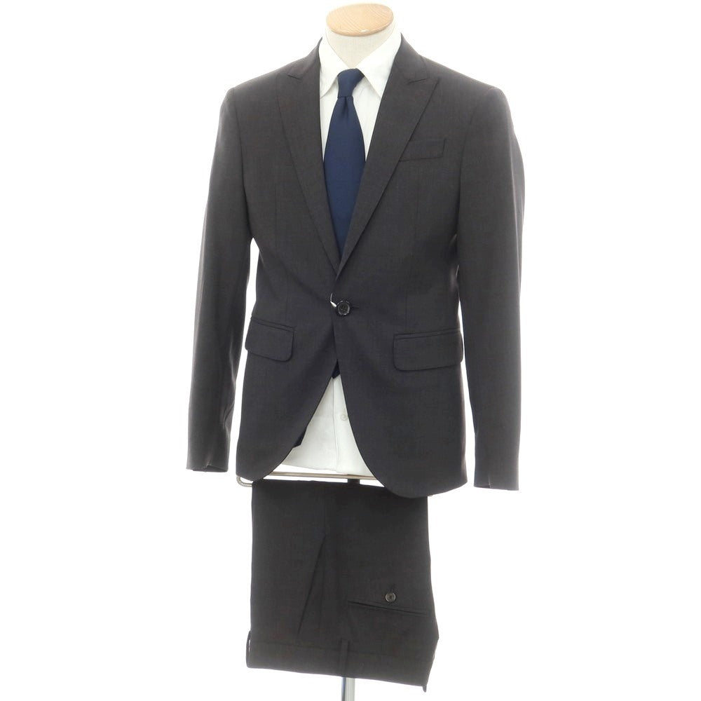 【新品】ディースクエアード DSQUARED2 ストレッチウール 1Bスーツ ダークグレー【 42 】【 状態ランクN 】【 メンズ 】