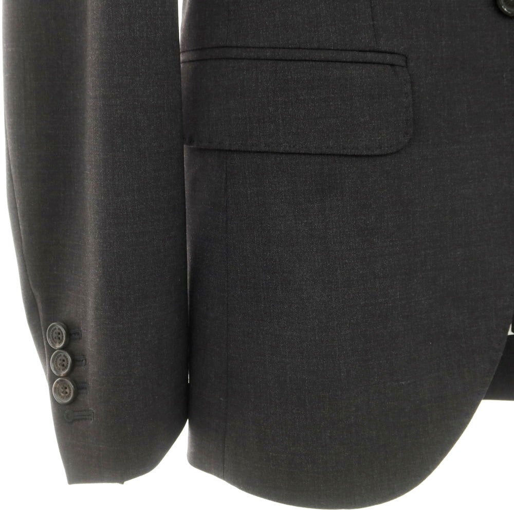 【新品】ディースクエアード DSQUARED2 ストレッチウール 1Bスーツ ダークグレー【 42 】【 状態ランクN 】【 メンズ 】