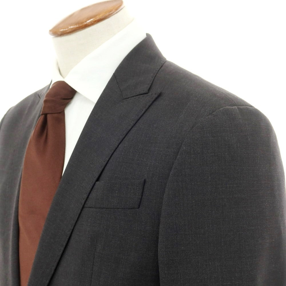 【新品】ディースクエアード DSQUARED2 ストレッチウール 1Bスーツ ダークグレー【 46 】【 状態ランクN 】【 メンズ 】